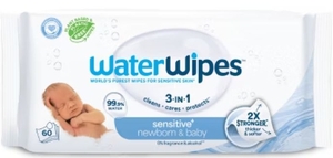 lot 2834 image: WaterWipes Sensitive Baby Wipes 60ct Pack