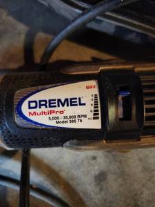 lot 504 image: Dremel MultiPro 395 Variable Speed Rotary Tool