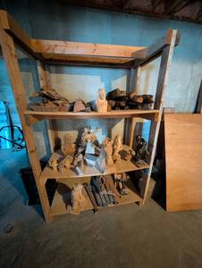 lot 709 image: Wood Sculpture Starter Collection must bring boxes