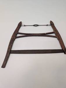 lot 719 image: Traditional Wooden Buck Saw