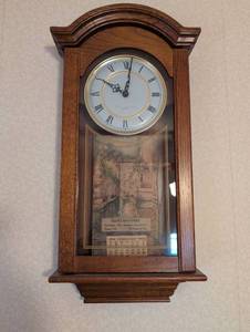 lot 3120 image: 1934 Klotz Brothers Advertising Wall Clock