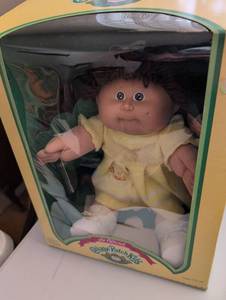 1983 Coleco Cabbage Patch Kids Doll - Yellow Dress