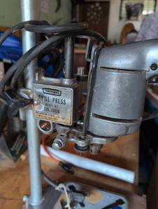 lot 3155 image: Craftsman Drill Press Model 335.25926