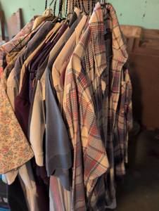 lot 3159 image: Sears Plaid Flannel Shirt Collection