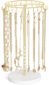 lot 69958 image: Necklace Holder Metal Jewelry Display Stand - Retail $16