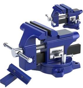 lot 69967 image: Heavy Duty Bench Vise 4.5 Inch - Retail $36