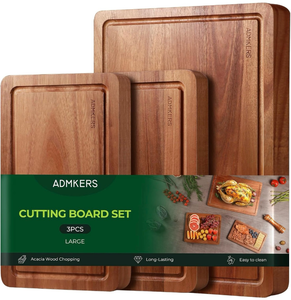 lot 69993 image: Wood Cutting Boards for Kitchen - Retail $30