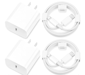lot 70005 image: iPhone Charger Fast Charging - Retail $10