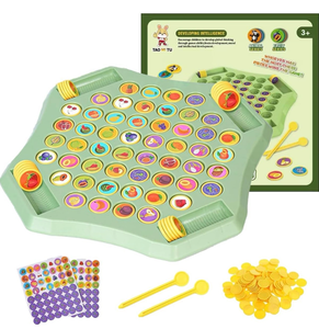 lot 70023 image: Flip Chess Memory Game, 54PCS - Retail $10
