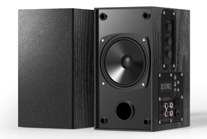 lot 70084 image: Powered Bookshelf Speakers - Retail $50
