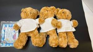 lot 70105 image: Make-A-Pet Bears with Adoption Certificates - Retail $25