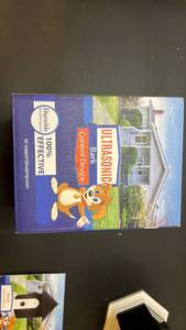 lot 70108 image: Ultrasonic Bark Control Device with Manual - Retail $25