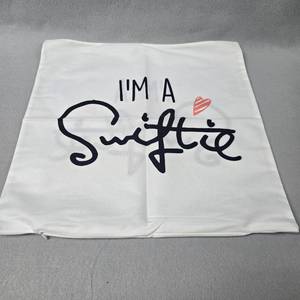 lot 163 image: Im a Swiftie Fan Decorative Pillow Cover