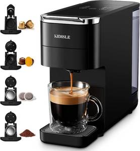 $90 20 Bar Espresso Machine   Nespresso & Dolce Gusto Compatible