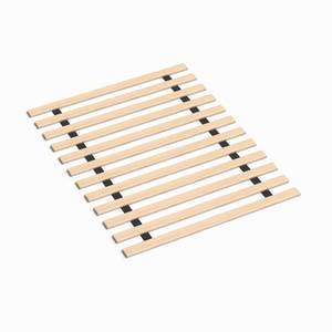lot 73128 image: Continental Sleep, 0.68-Inch Horizontal Wooden Bunkie BoardBed Slats, Enhance Mattress Support, Twin(39), Beige