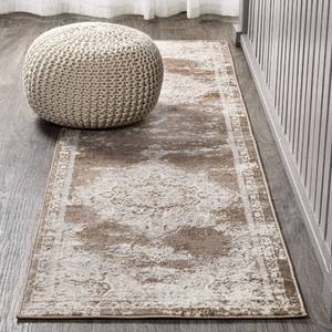 lot 21984 image: JONATHAN Y Alhambra Ornate Medallion Modern BrownCream Runner Rug, 2x8, Vintage, Bohemian, Easy-Cleaning for Living Room, Bedroom, Kitchen, Pet Friendly, Non-Shedding (MDP400B-28)