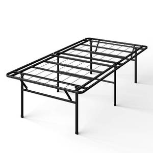 lot 21988 image: Zinus SmartBase Heavy Duty Mattress Foundation, 18 Inch Metal Platform Bed Frame, No Box Spring Needed, Sturdy Steel Frame, Underbed Storage, Twin XL