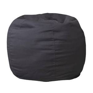 lot 22108 image: Flash Furniture Dillon Small Bean Bag Chair for Kids and Teens, Foam-Filled Beanbag Chair with Machine Washable Cover, Gray
