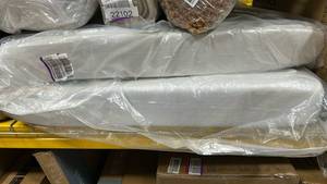 lot 22128 image: Zinus 5 Inch Twin Green Tea Memory Foam Mattress New Version, Fiberglass Free, Medium Firm Feel, Zoned Pressure Relief, Certified Safe Foams & Fabric, Mattress in A Box