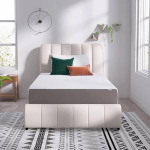 lot 22144 image: Amazon Basics Memory Foam Mattress, Medium Firm, 12 Inch, Full, WhiteGrey