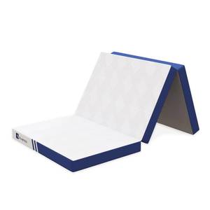 lot 22146 image: Avenco Trifold Mattress, 4 Inch Folding Mattress Twin Size, Memory Foam Foldable with Removable Cover & Detachable for Floor Bed, Camping, Guest