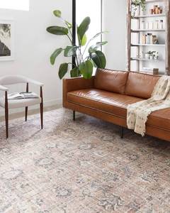 lot 20136 image: Loloi Skye Collection SKY-01 BlushGrey 2-3 x 3-9 Accent Rug