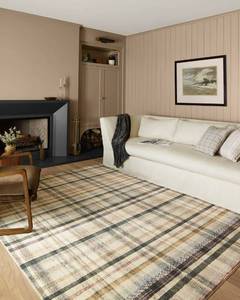 lot 20162 image: Loloi Chris Loves Julia Humphrey Collection HUM-02 IvoryMulti 2-0 x 5-0, .38 Pile Height, Accent Rug feat. CloudPile