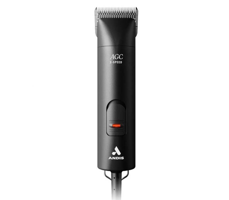 lot 40847 image: Andis 24675 UltraEdge 2-Speed Detachable Blade PetDog Clipper Runs Cool & Quiet, Designed with Two-Speed Rotary Motor & Shatter-Proof Housing - For All Coats & Breeds - 120 Volts, Black - Retail $165