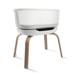 lot 16003 image: Graco SmartSense Soothing Baby Bassinet  Smart Newborn Bassinet Detects and Automatically Responds to Babys Cries  for Newborn Babies to 6 Months - Retail $400
