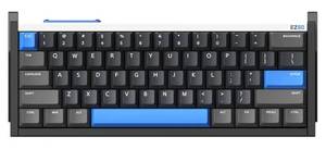 lot 16016 image: IQUNIX EZ60 Gaming Keyboard, 60% RGB Mechanical Keyboard, 61 Keys with Star Trail Magnetic Switches, Rapid Trigger, Adjustable Actuation, Double Shot PBT Keycaps, for WinMac Laptop PC - Retail $190