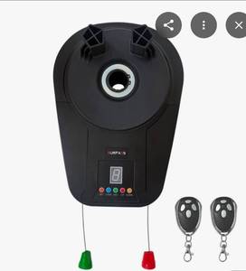 lot 15632 image: SURPASS Steel Rolling Door Opener from Surpass, About 50 Decibel Quiet Rolling Door Opener with 34HP and DC Power Garage Door Opener - Retail $125