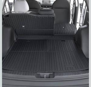 lot 15635 image: Cargo Mat for Honda CRV 2026 2025 2024 2023 Accessories(Hybrid & Gasoline), Full Coverage All Weather Trunk Cargo Liner with Backrest Protector - Retail $69