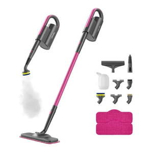 lot 15638 image: Schenley Steam Mop with Detachable Handheld Steamer - Retail $100