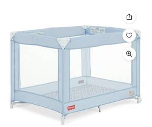 lot 15652 image: Fisher Price Play All Day Playard By Dream On Me, Moonmist - Retail $86