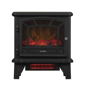 lot 15701 image: Duraflame 1 000 sq ft Infrared Quartz Electric Fireplace Stove Heater - Retail $219