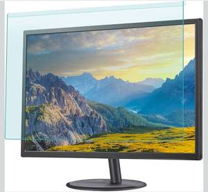lot 15708 image: 23-24 inch Blue Light Blocking Screen Protector Panel,Eye Protection Easy Hanging Type Acrylic Blue Light Filter for 23, 23.6, 23.8, 24 inch Diagonal Desktop Computer LED PC Monitor - Retail $0