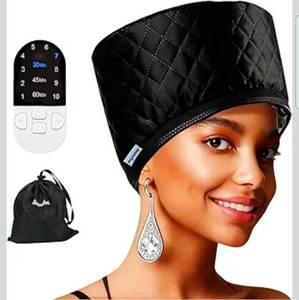 lot 15738 image: Hair Steamer for Natural Hair (Home Use) - 10-Speed Temperature Control, Fast Heating & Deep Strand Nourishment - Retail $0