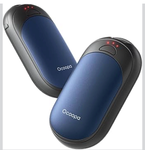 lot 15791 image: OCOOPA Magnetic Hand Warmers Rechargeable 2 Pack, UL Safety Heat 100-126°F, 3-Settings, Pocket-Sized, Max. 8 Hrs Long Lasting,Great for Raynauds, Golf, Hunting, Camping, Gifts for Men Women, UT3 Lite - Retail $0