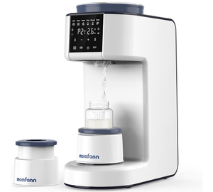 lot 15816 image: Formula Maker Pro, 2-Minute Quick Mix Baby Formula Dispenser, One-Touch Automatic Milk Maker, 3 Formula Temps  4 Hot Water Choice, 2L Tank & Sealed Powder Container for Clump-Free Formula - Retail $133
