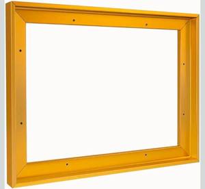 lot 15859 image: TEXTURE OF DREAMS Floating Frames for Canvas Prints,Canvas Wall Photo,Canvas Pictures Canvas Floater Frame for Living Room, Bedroom, Canvas Frame Canvas (Frame for 11X14 Canvas, Golden) - 2 Pack - Retail $54