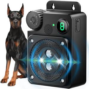 lot 8886 image: Anti Barking Device for Dogs, Ultrasonic Dog Bark Deterrent Devices, Dog Barking Deterrent Devices,3 Modes Ultrasonic Bark Box, Dog Barking Stopper Long Range 50ft, for Indoor & Outdoor Use