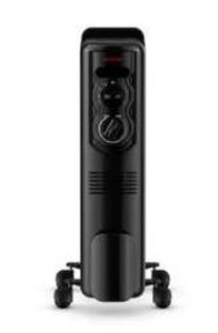 lot 8821 image: Utilitech 1500 -Watt Oil-filled radiant Utility Indoor Electric Space Heater with Thermostat