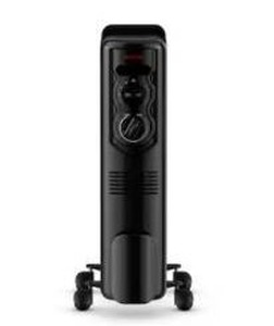 lot 8832 image: Utilitech 1500 -Watt Oil-filled radiant Utility Indoor Electric Space Heater with Thermostat