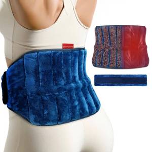 lot 8931 image: Comfytemp Microwave Moist Heating Pad for Back Pain Relief, Sciatica Recovery Must Have, Microwavable Hot Therapy for Lower Lumbar, Cramps, Waist Warm Compress, Get Well Items for Men Women