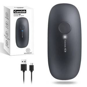 lot 8954 image: Canslab Ultrablde SE - USB Rechargeable Electric Can Opener for Kitchen for Seniors with Arthritis- Cordless Battery Powered Automatic, Side Cut, Smooth Edge, Handsfree, for Small or Large Cans, Grey