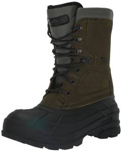 lot 8969 image: Kamik Mens Nation Plus Snow Boot, Dark Olive - 9