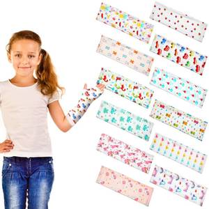 lot 8971 image: Suhine 12 Pcs Kids Arm Cast Cover Bandage Protector Reusable Elastic Cast Sleeve Arm Cover Elbow Protection(Small)