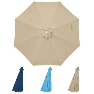 lot 8993 image: D&ONEHOS 10ft Cantilever Umbrella Replacement Canopy for 8 Ribs, Outdoor Offset Cantilever Umbrella Replacement Top Fit 10FT 8 Ribs, Canopy Top Only