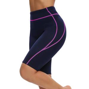 lot 9744 image: GoldFin Women Wetsuit Shorts, Womens Neoprene Wet Suit Water Short 2mm Scuba Swim Diving Snorkeling Buoyancy Pants, Fuchsia Line, X-Large