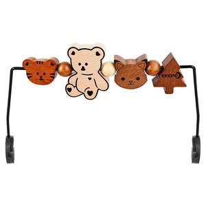 lot 9766 image: EKEPE BABY Bouncer Toy Bar Compatible with Baby Bjorn Bouncer, Wooden Arch Toy Bar Attachment for Baby - Sensory Development & Play Accessories for Newborn and Infant 3-36 Months - Forest